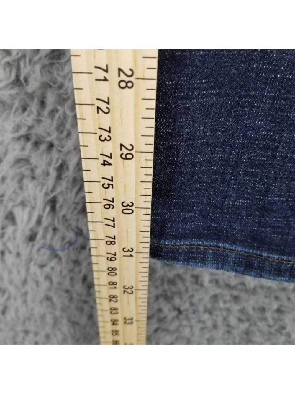 Express Jeans Mens 30x32 Blue Skinny Hyper Stretch Denim - Picture 7 of 15